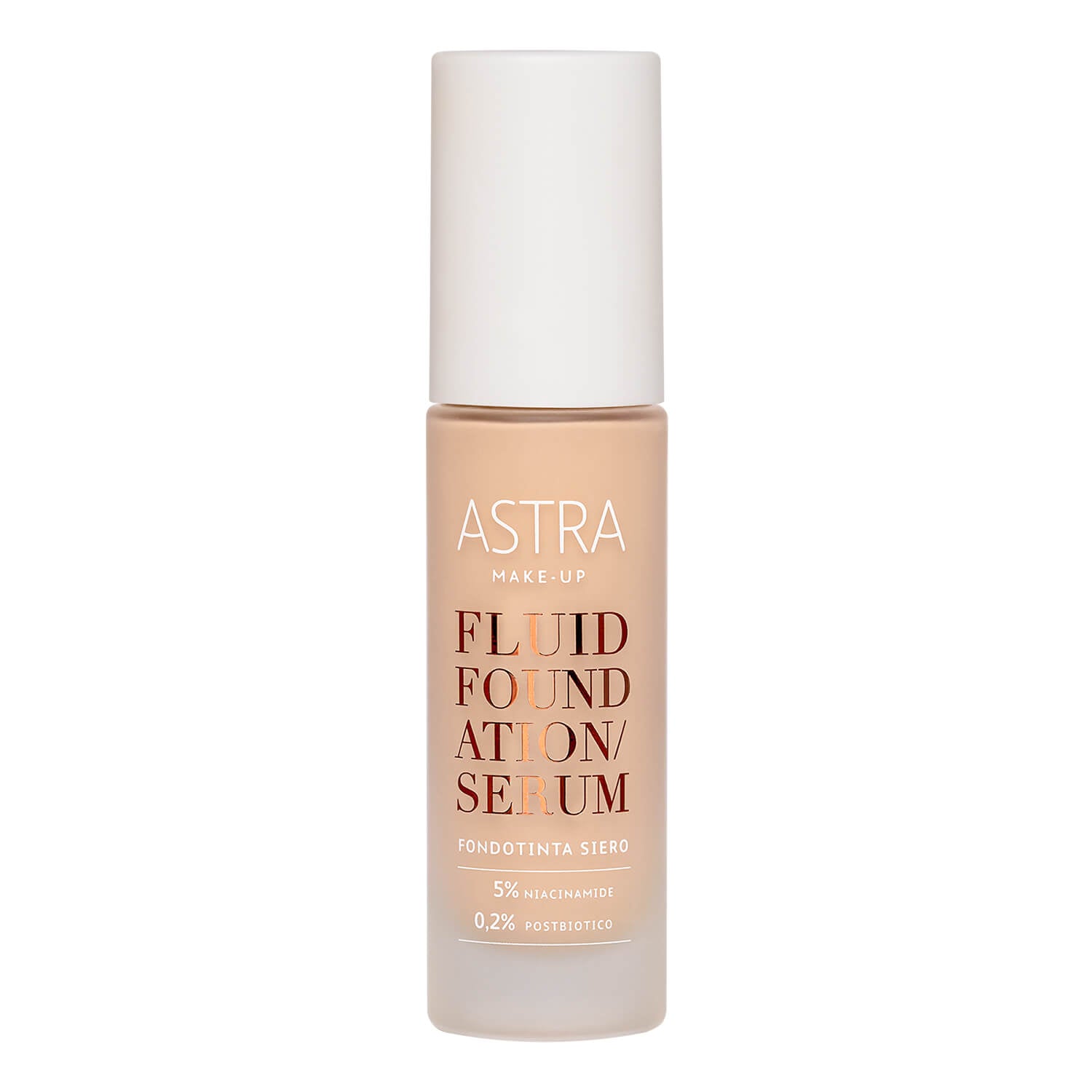 Astra Fluid Foundation Serum - Fondotinta Siero Multifunzionale 04 warm| RossoLacca