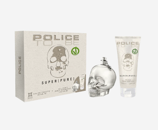 Police To Be Super Pure Gift Set Unisex Veganok | RossoLacca