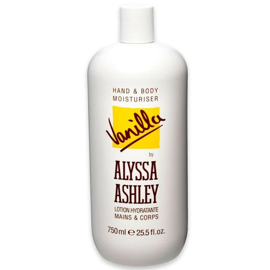 Alyssa Ashley Latte idratante corpo e mani alla Vaniglia da 750 ml | RossoLacca