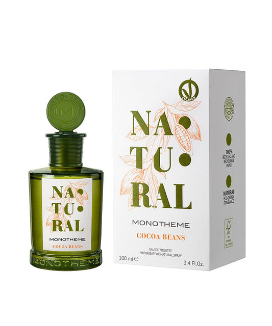 Monotheme Natural Cocoa Beans Edt 100 ml Unisex Vegan Ok Novità 2024| RossoLacca