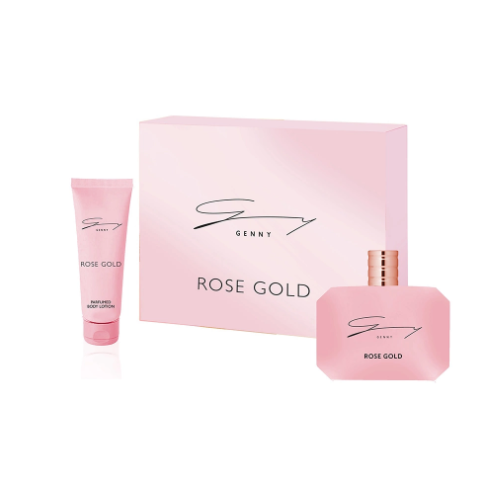 Genny Rose Gold Gift Set Edizione 2024/25 Edt 100 ml+Latte Corpo 100 ml| RossoLacca 