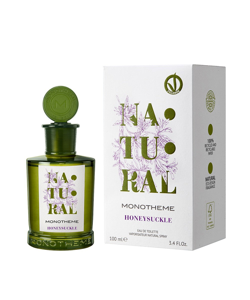 Monotheme Natural Honeysuckle Eau de Toilette 100 ml Vegan Ok Novità 2024| RossoLacca