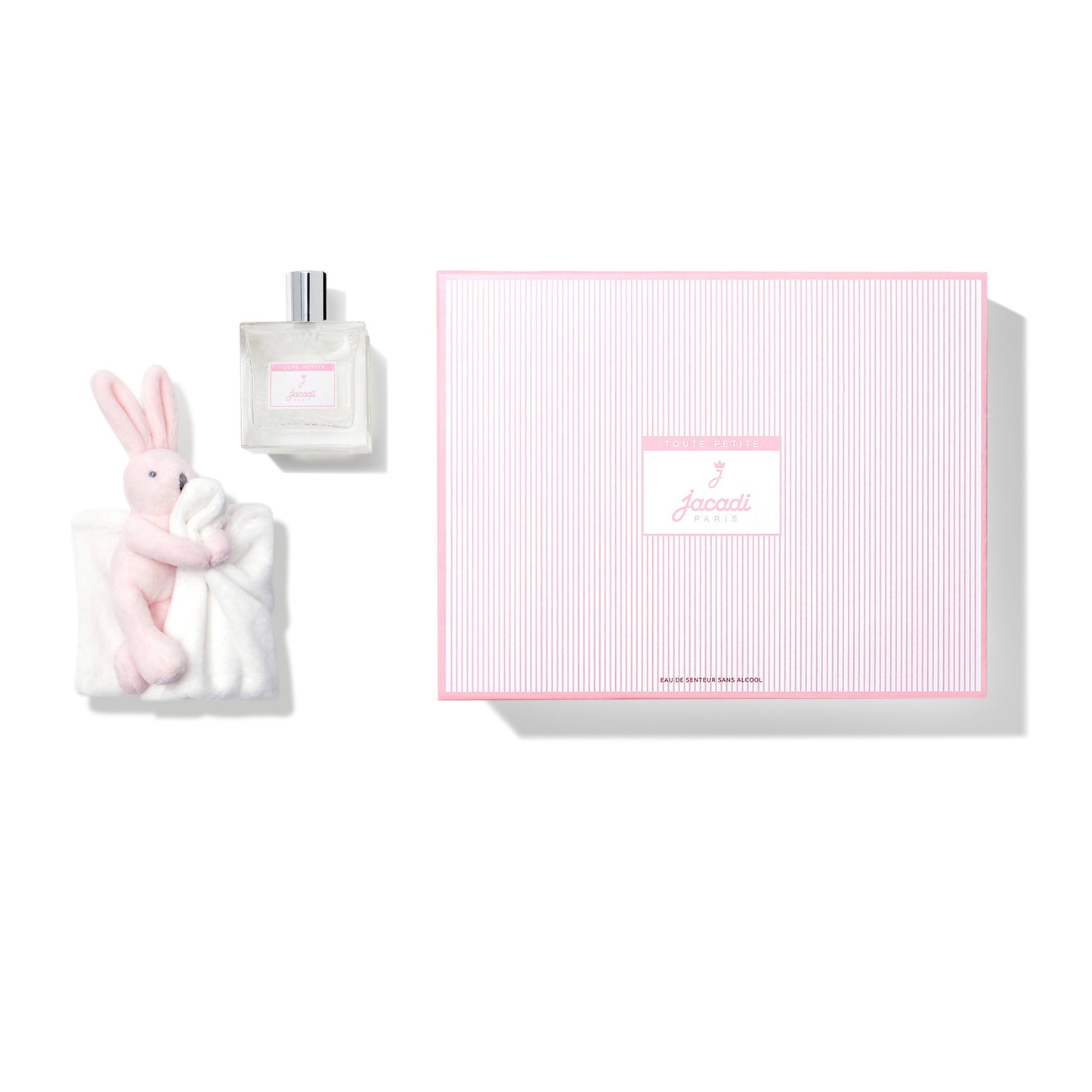 Jacadi Tout Petit Cofanetto Eau de Toilette 100 ml con Pink Bunny | RossoLacca