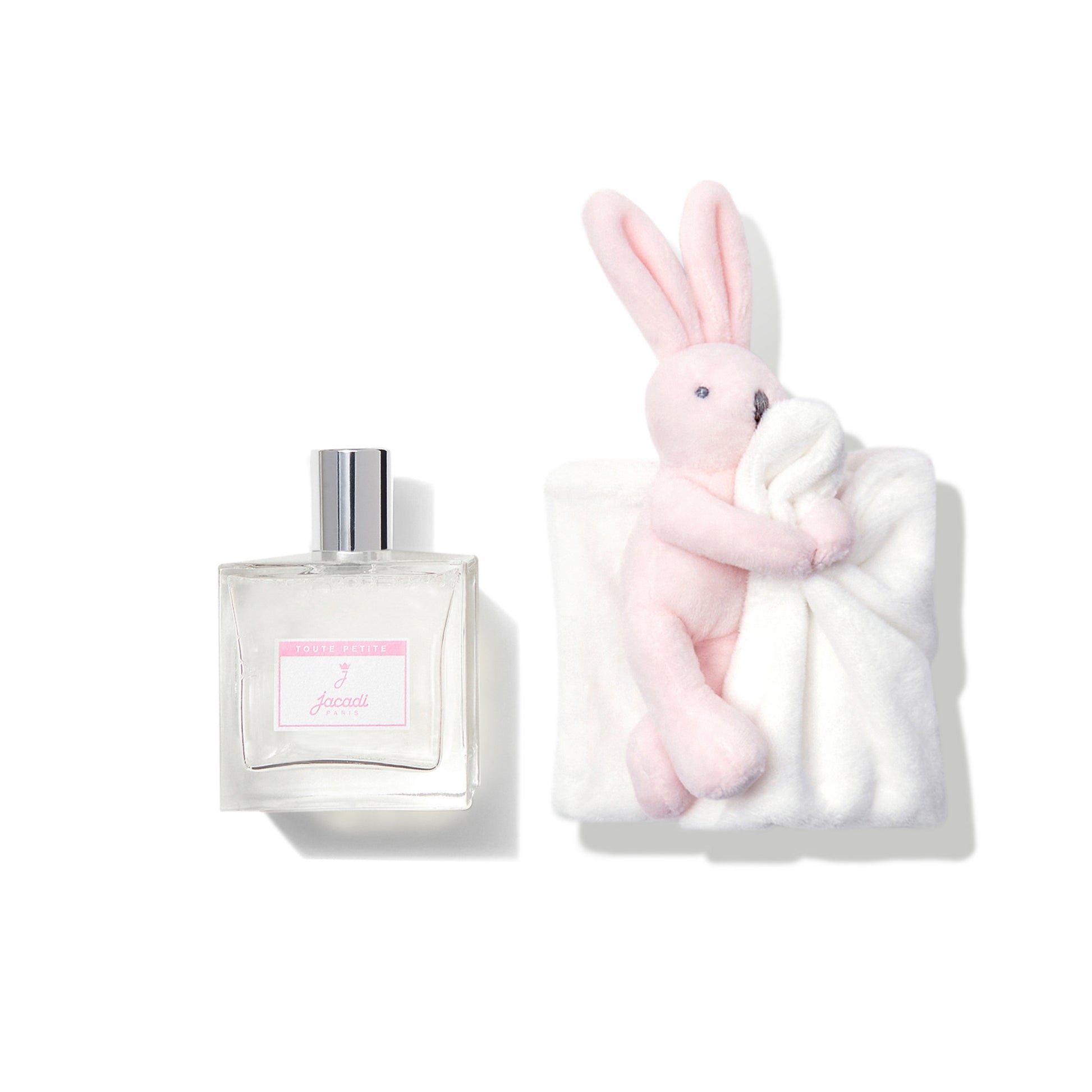 Jacadi Tout Petit Cofanetto Eau de Toilette 100 ml con Pink Bunny | RossoLacca