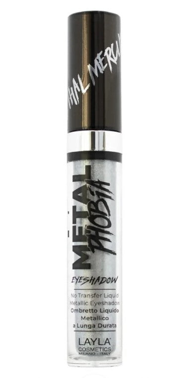 Layla Metalphobia Liquid eyeshadow Glitterato 7 | RossoLacca