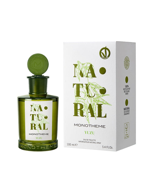 Monotheme Natural Yuzu Eau de Toilette 100 ml Vegan Ok Novità 2024| RossoLacca