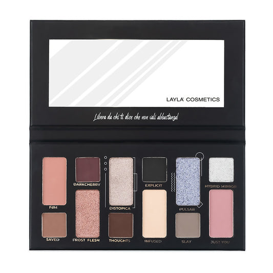 Layla Palette Ombretti Freevola - RossoLaccaStore